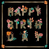 Colorful Contrast - Birthday Card